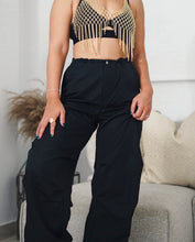 Load image into Gallery viewer, Black jogger