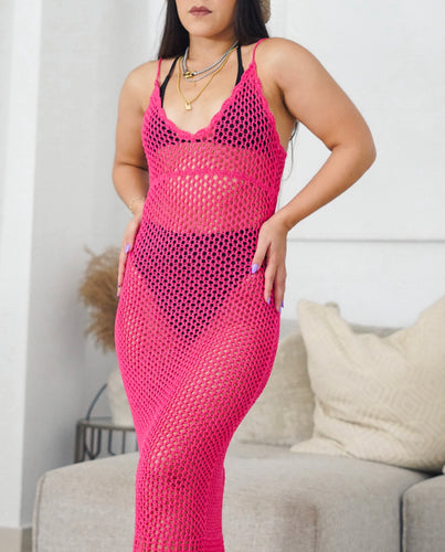 Mermaid maxi cover up