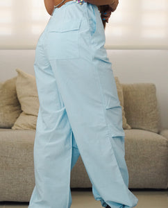 Baby blue joggers